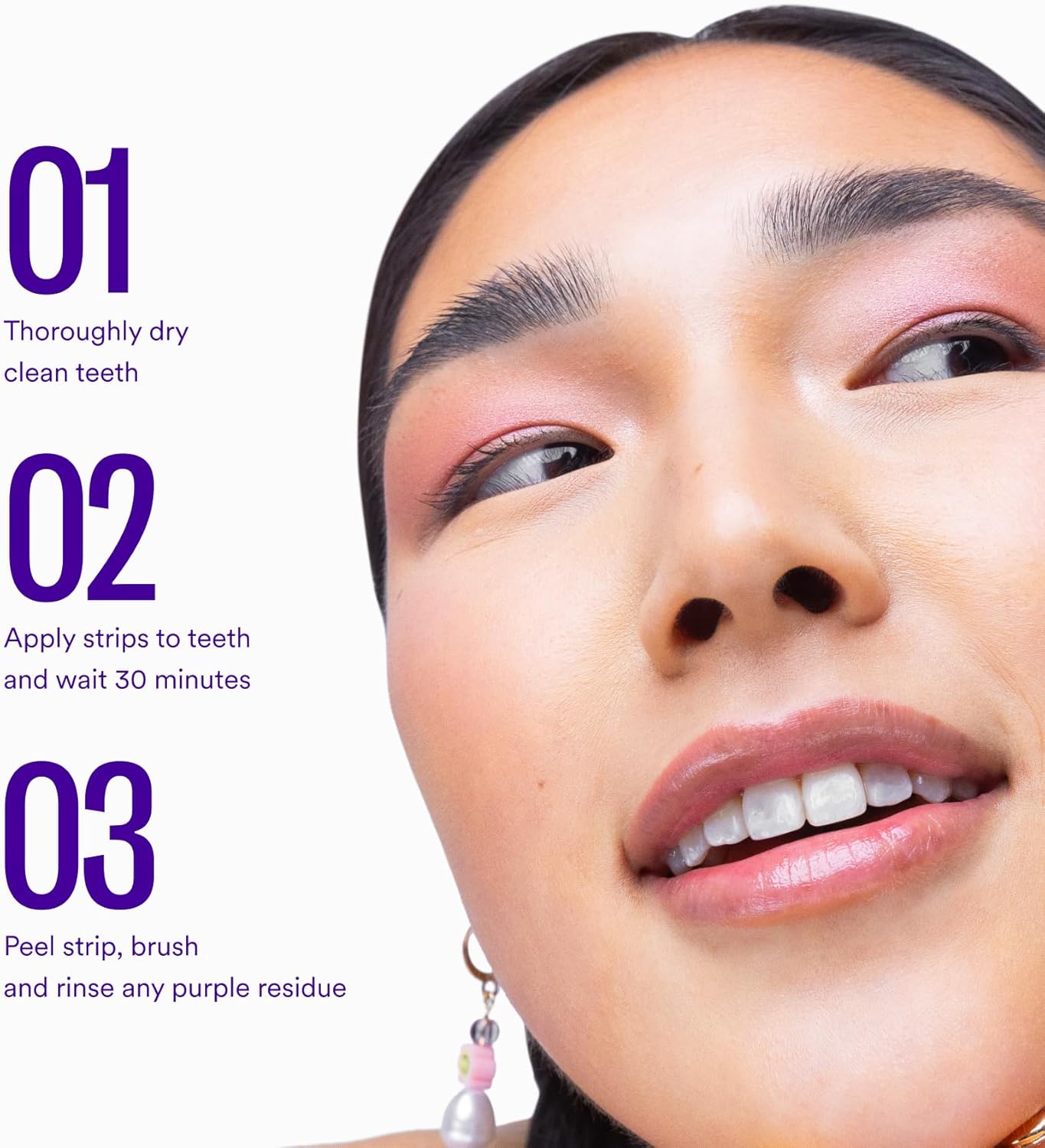 NOVA Purple Teeth Whitening Strips