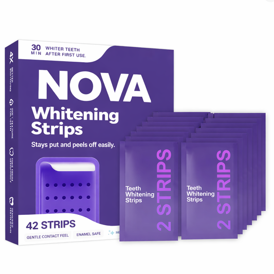 NOVA Purple Teeth Whitening Strips